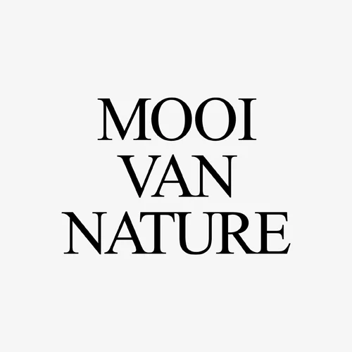 Logo Mooi van Nature ontwerp logo: Marloes de Laat en Roel Vaessen