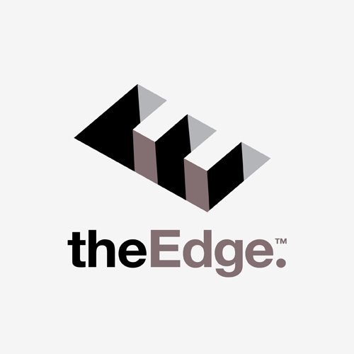 Logo The Edge ontwerp logo: Marloes de Laat en Roel Vaessen