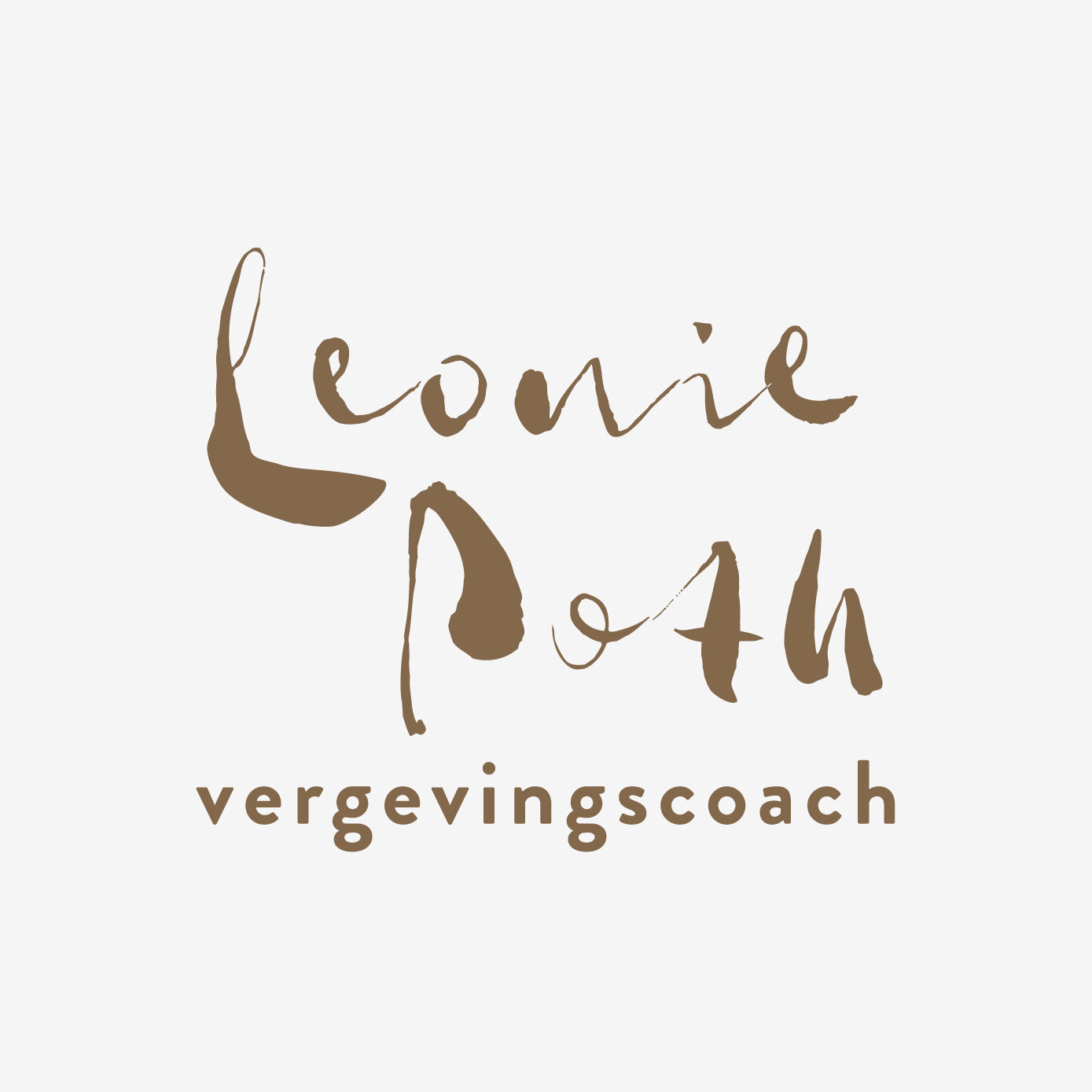 Logo design Leonie Poth vergevingscoach