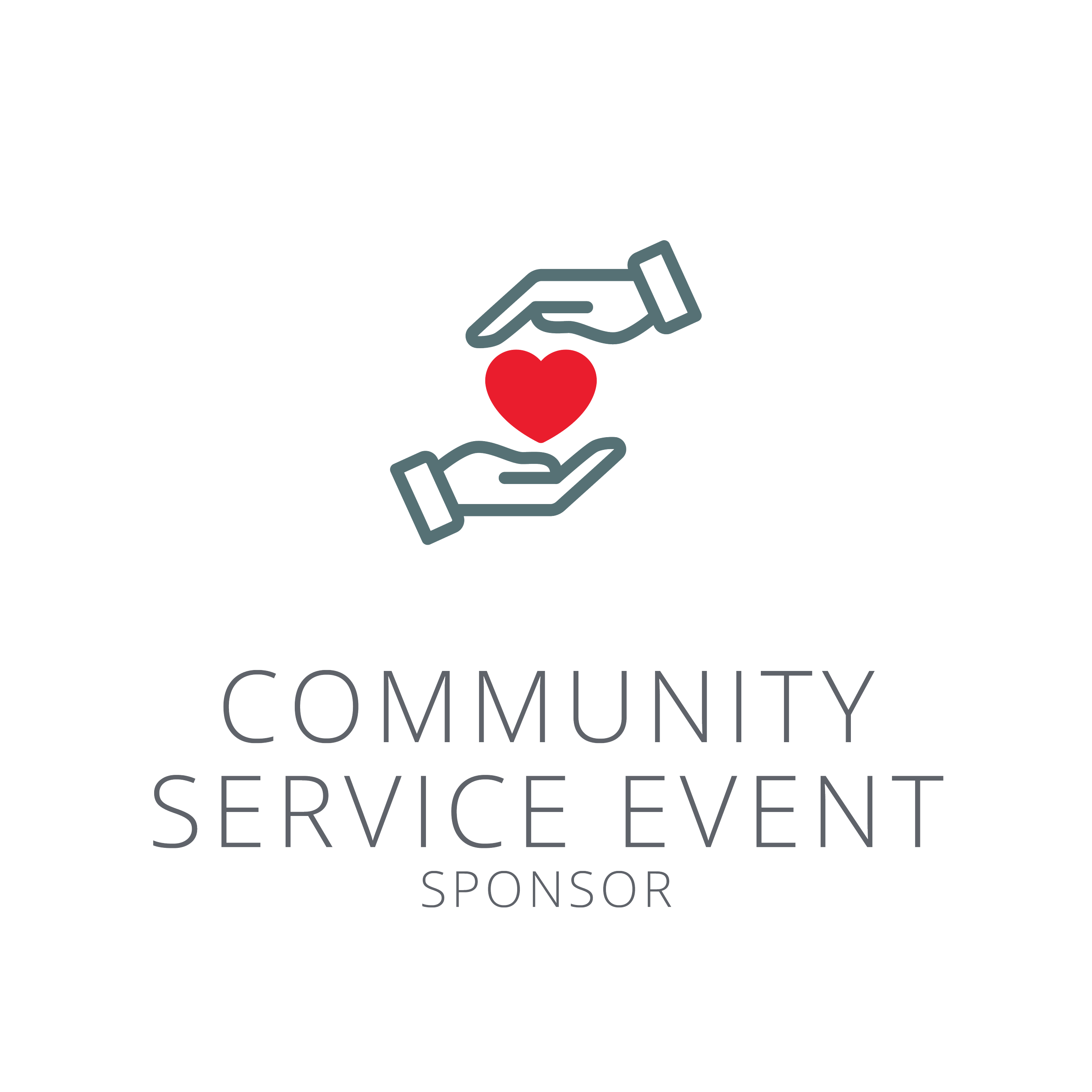 Community Service Event Sponsor