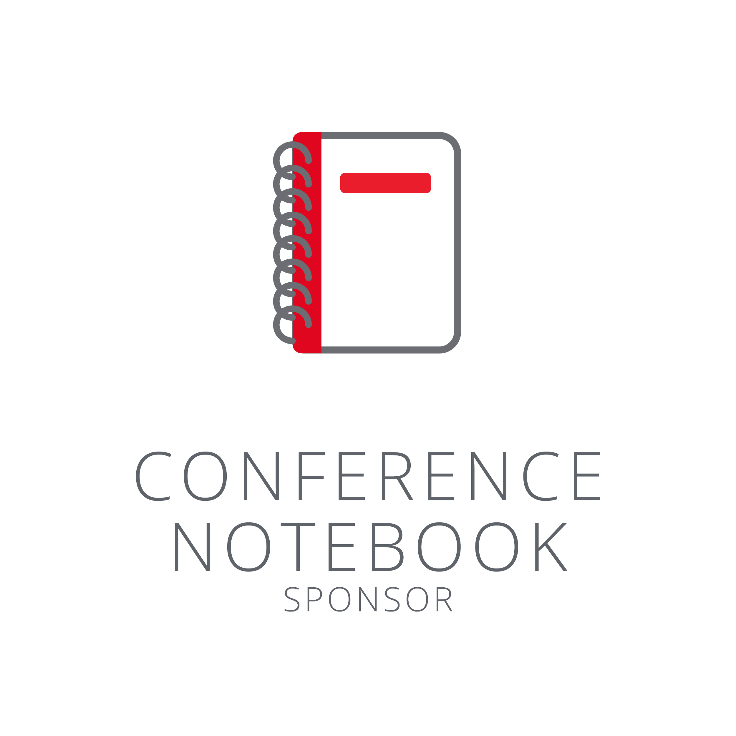 Conference Notebook Sponsor