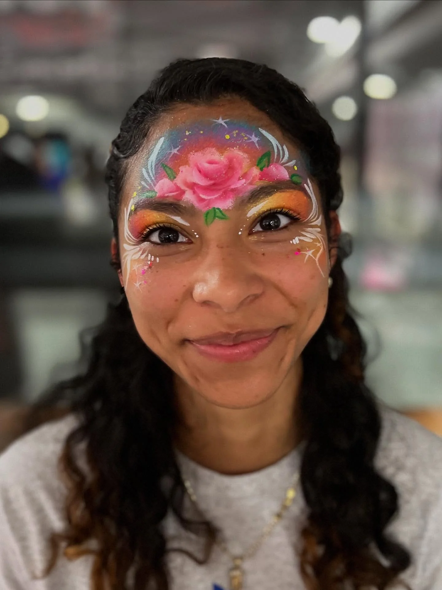 💐 Happy Thursday! 💐 What&rsquo;s your favorite flower?
 
#flowers #flowerfacepaint #floralfacepaint #floralfacepaintdesigns #joonieandjakefacepainting 
#joonieandjakes #atlantafacepainter 
#atlfacepainter #decaturfacepainter #northatlantafacepainte