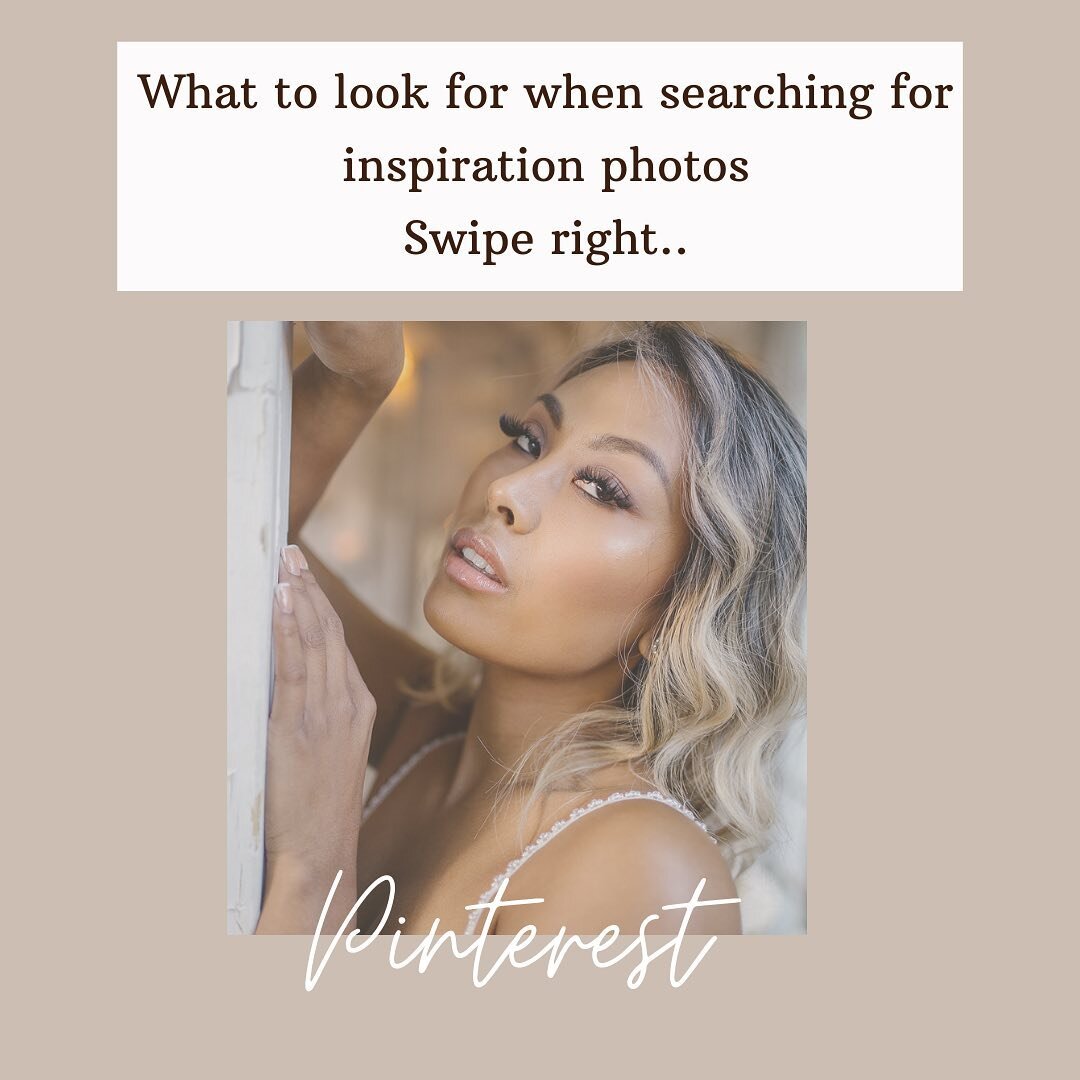 Have a Pinterest Board filled with hair and makeup inspiration but not sure why you like it?

I&rsquo;m breaking down some helpful tips to choosing your inspiration photos and figuring out what you like about it.
Scroll all the way to the right where