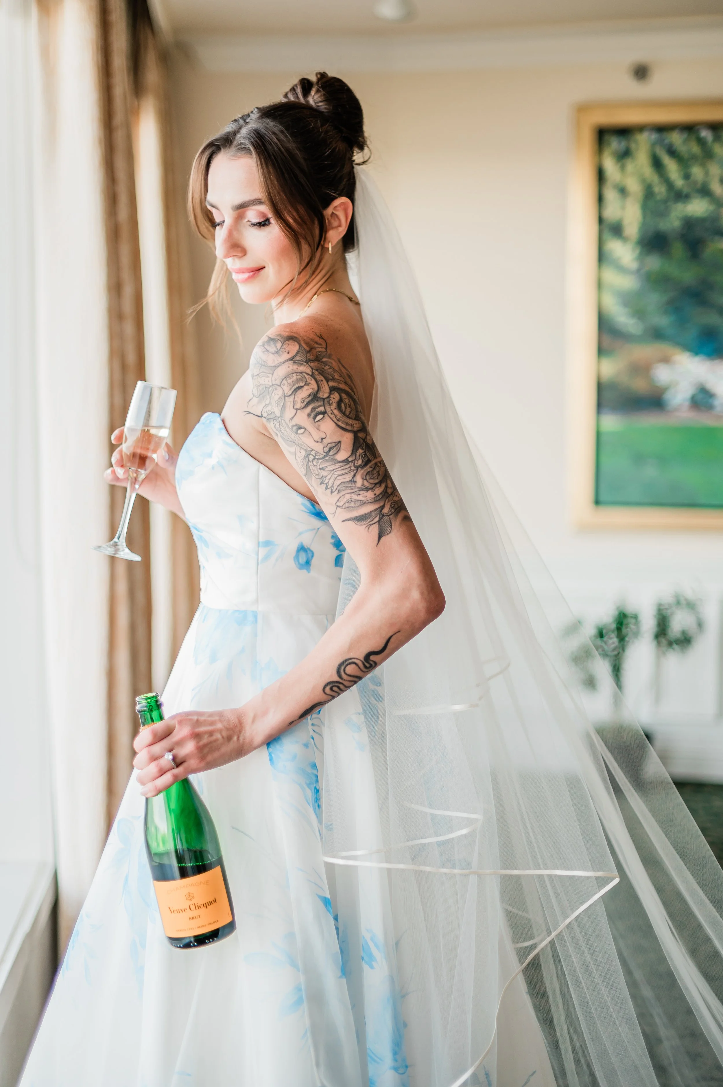 seattle tennis club wedding hair and makeup michelle wight
