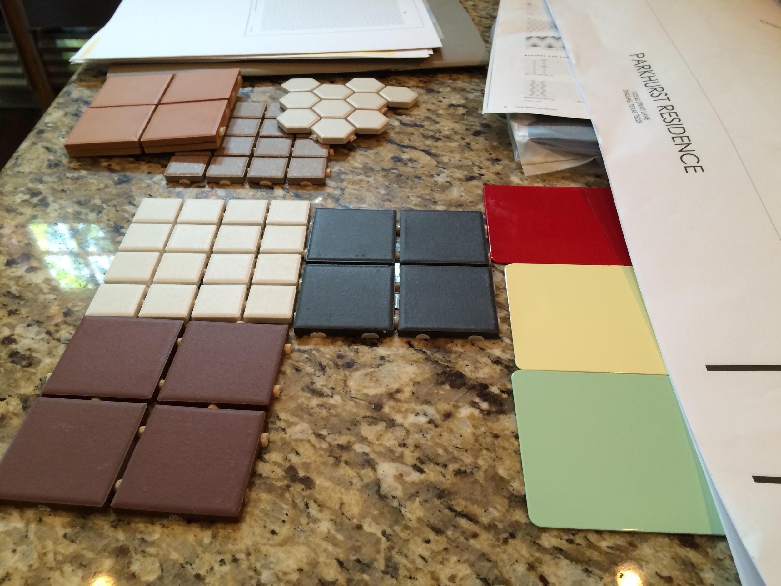 Tile samples!