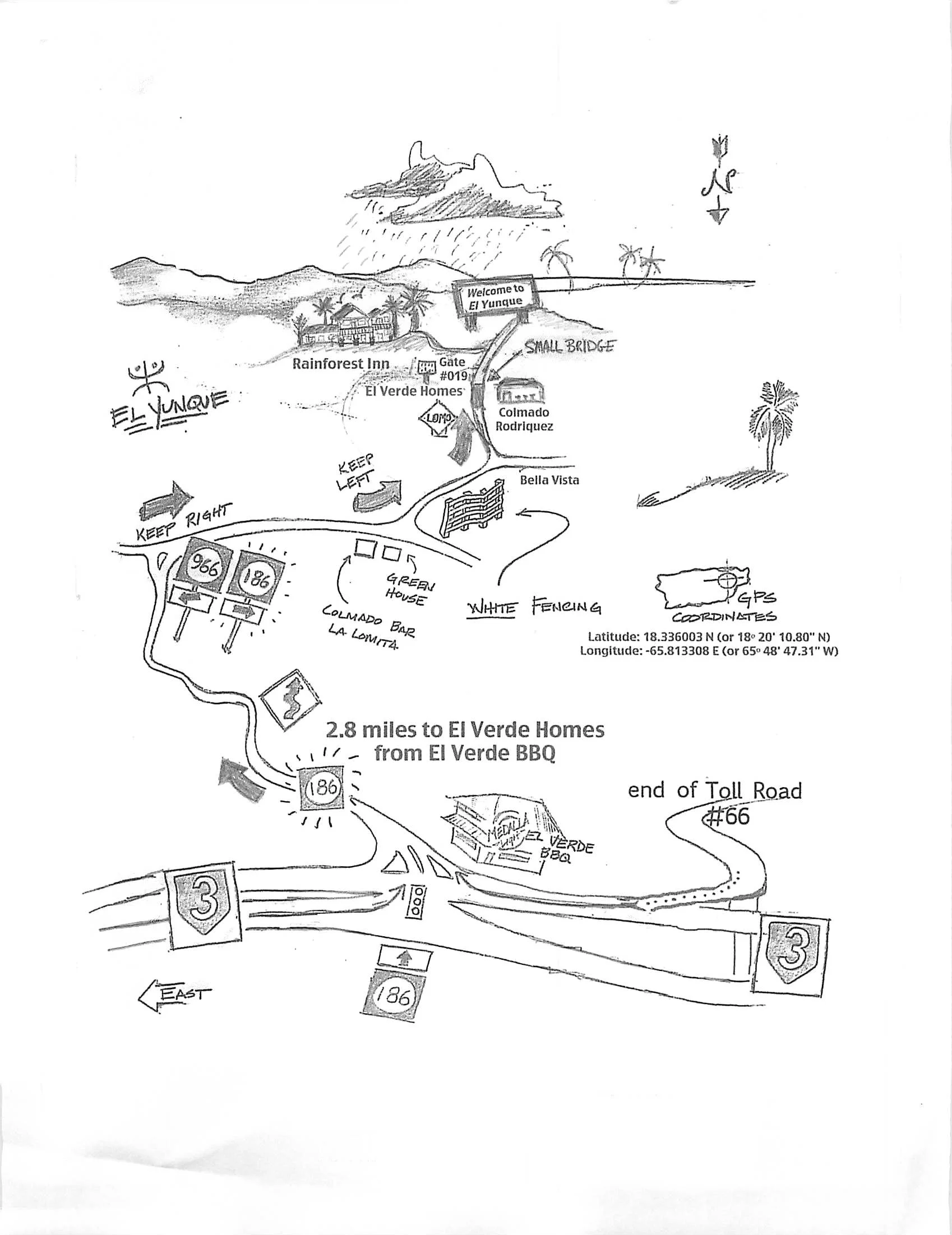 Click on our hand drown map to download a PDF that your can print out or peruse later.