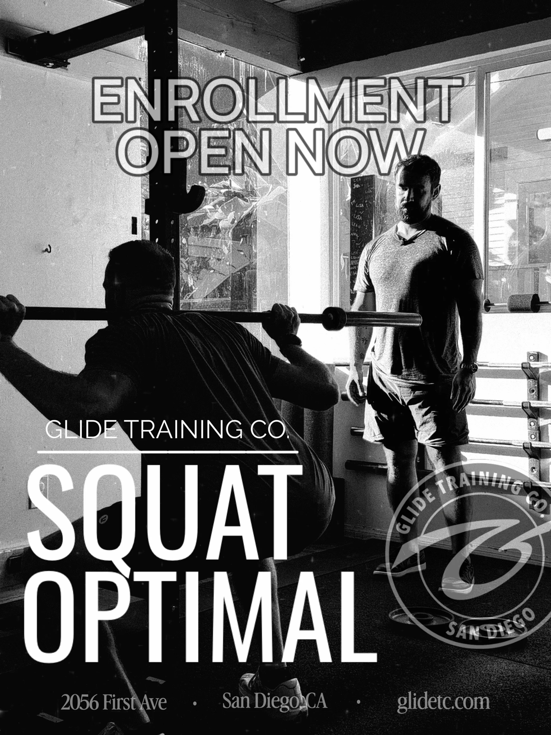 It&rsquo;s SQUATOBER and Glide Training Co. is introducing our new program: SQUAT OPTIMAL, coached by our head trainer, Tom. 
You get an individualized plan built around you so every rep actually counts. 
Stronger legs, stronger glutes, stronger you.