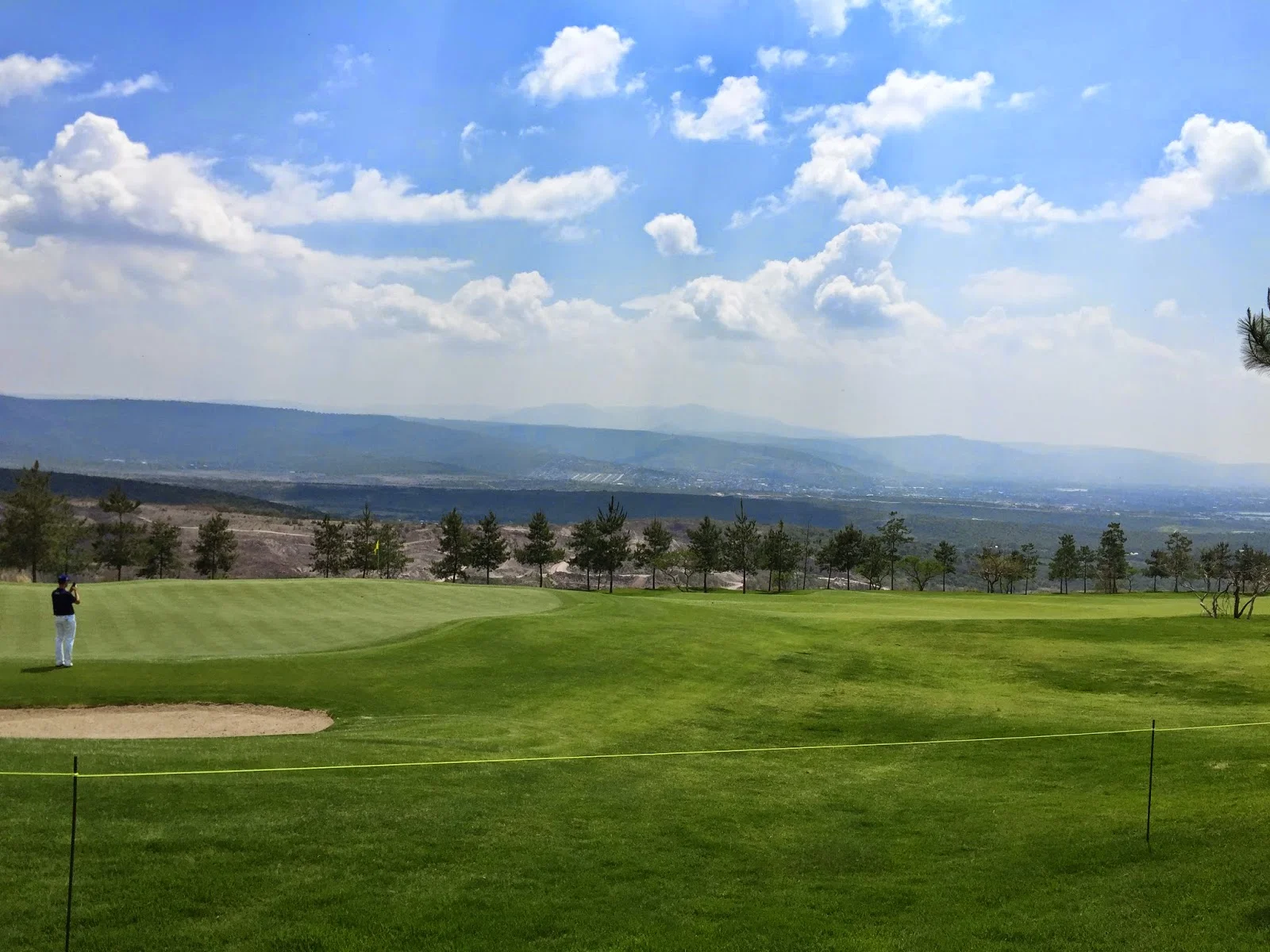 A look off the 11th green at El Bosque GC