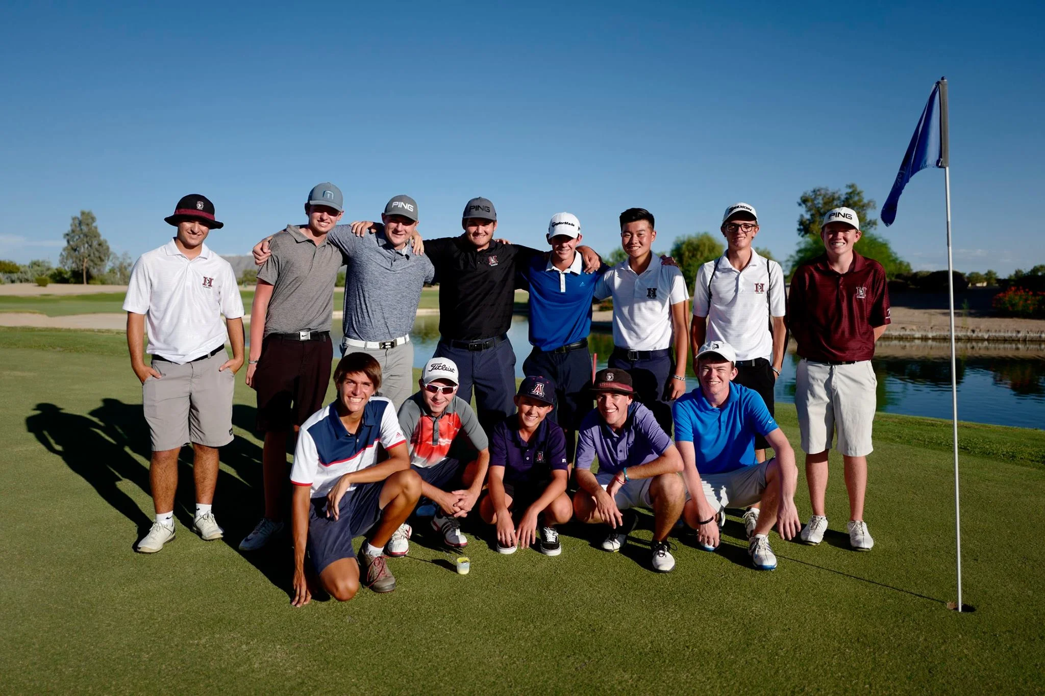 2017-2018 Boys Varsity Golf Team Roster Nick Hedman (12)* Ryan Sanchez (12) TJ Reitano (12) Alexander Yu (11) Brandon Hill (11) Caden Rice (11) Calum Dunn (11) Jacob Trevino (11) Kanoah Cunningham (11) Noah Bates (11) Dalton Marsh (10) Ethan Adam (10) Andrew Scroggins (10) Cole Sledge (9) *playing in FL tournament when photo was taken