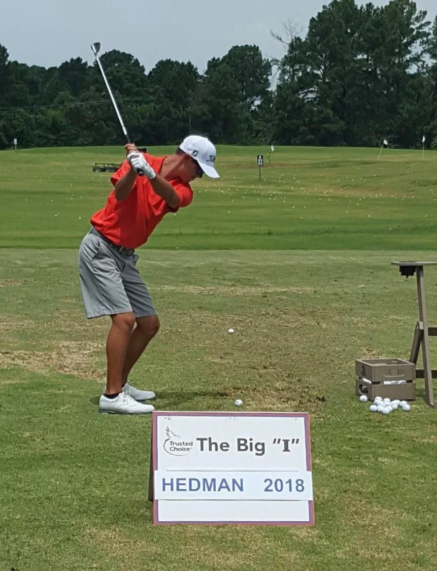 Husky Spotlight 2017: Nick Hedman is a senior at Hamilton High School. This is his 3rd year on the Varsity golf team. Even though Nick has only been golfing for 5 years he has shown tremendous skill. His passion for the game shows as he is at the course daily practicing. He is passionate for the game on and off the course. His win at the Phoenix City Junior Championship took him to the Big I Invitational in Mississippi where he finished in the top 15. In 2016 Nick had an Eagle on the 18th hole at GCU to propel the team into 2nd place at the State Championship match. Nick will be playing in college and plans on taking his skill all the way to the PGA.