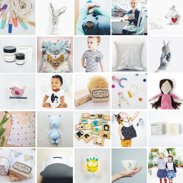 Nënë's selection of "MADE IN QUEBEC" goods.