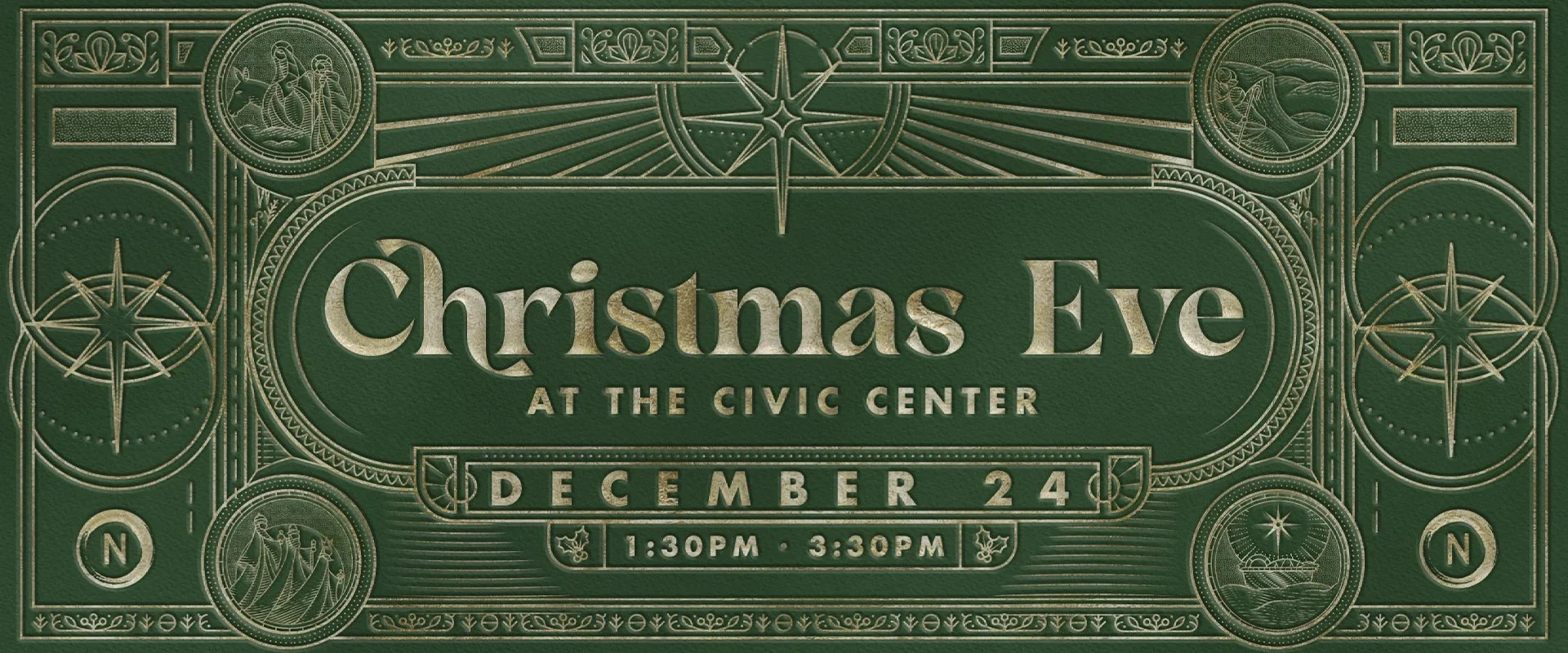 Christmas Eve at the Civic Center - 1:30pm &amp; 3:30pm