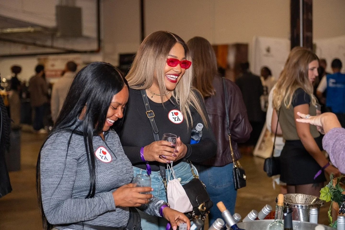Great wine, good friends, and endless smiles @dcwinefest 🍇