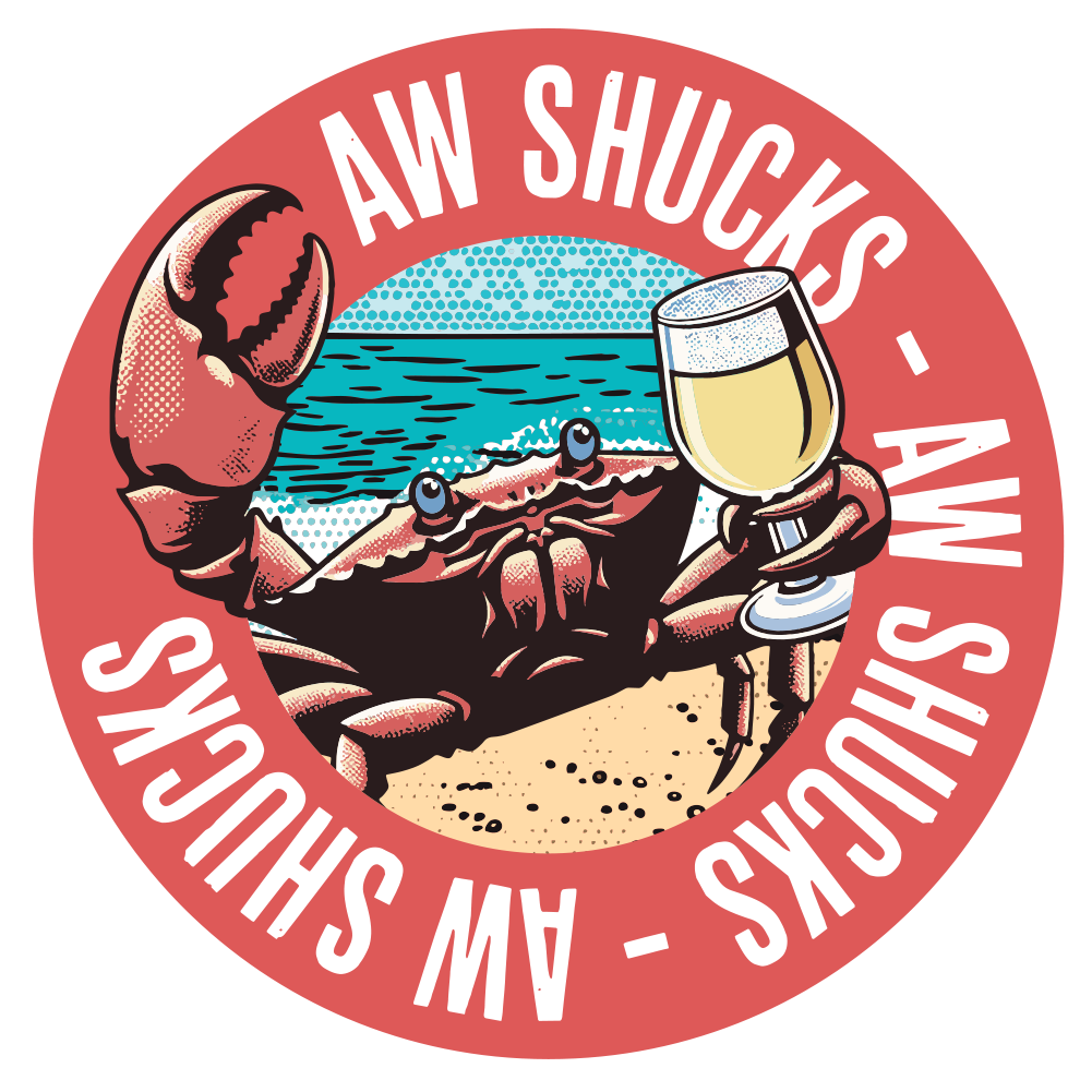 AW SHUCKS ROUNDEL LOGO