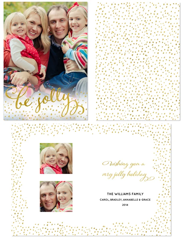 Be Jolly holiday card
