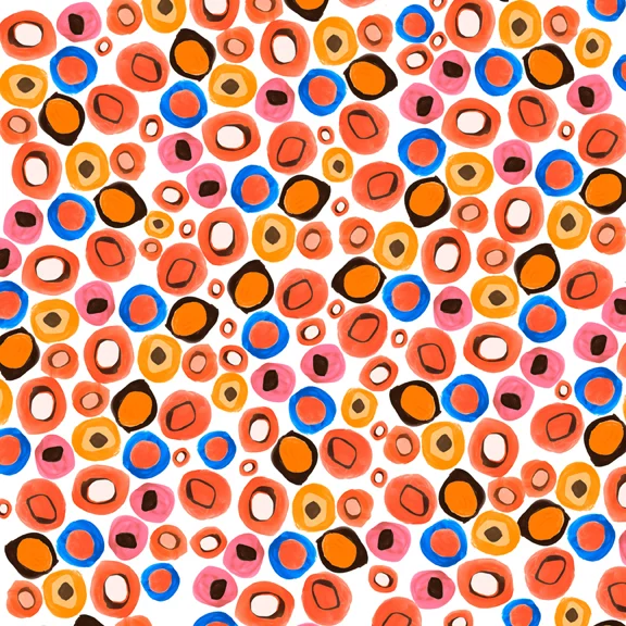 Watercolor Dots pattern