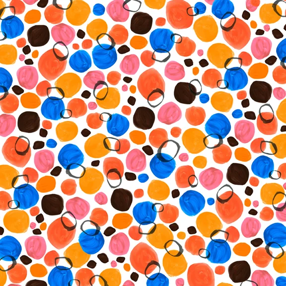 Watercolor Dots 2 pattern