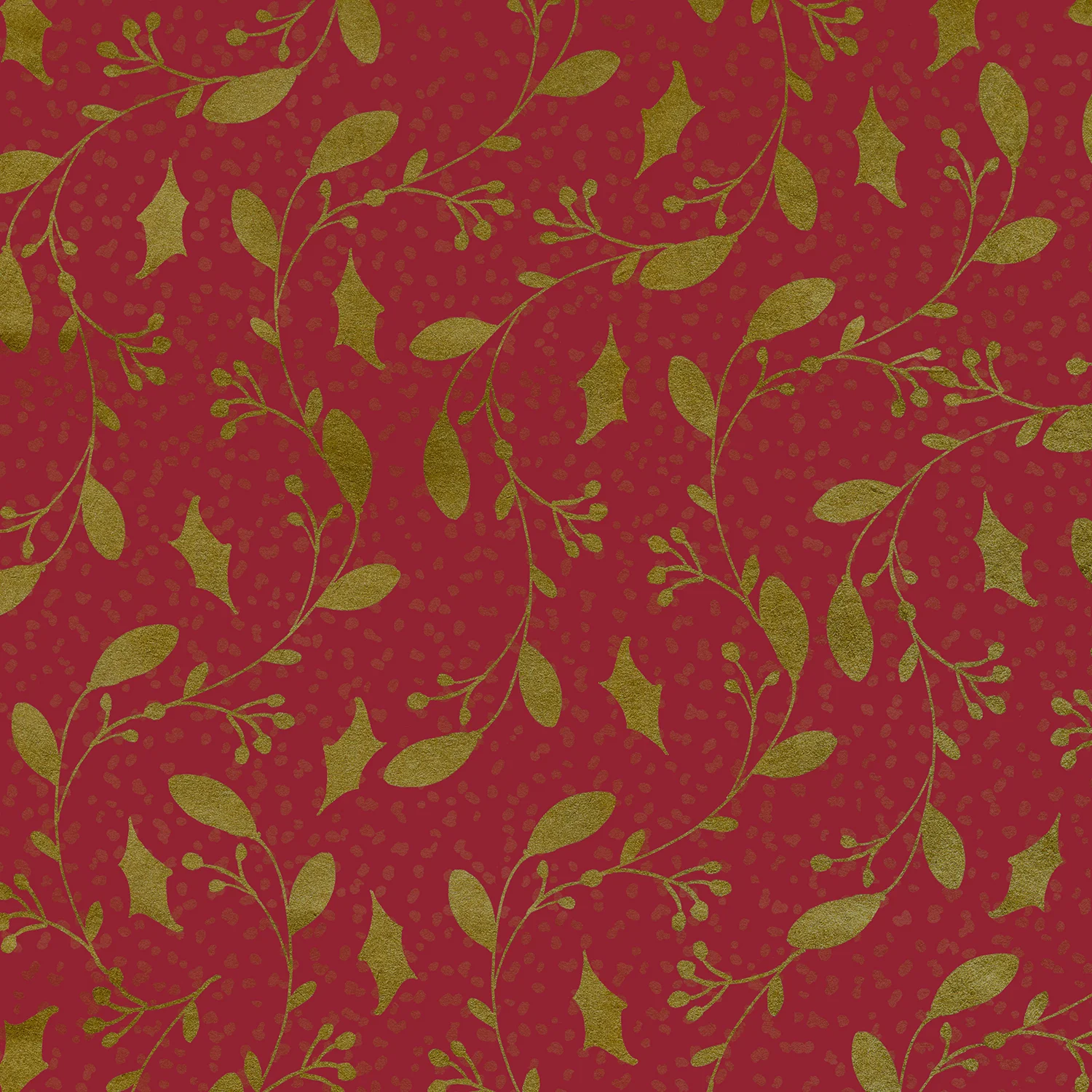 Trails of Golden Berries pattern