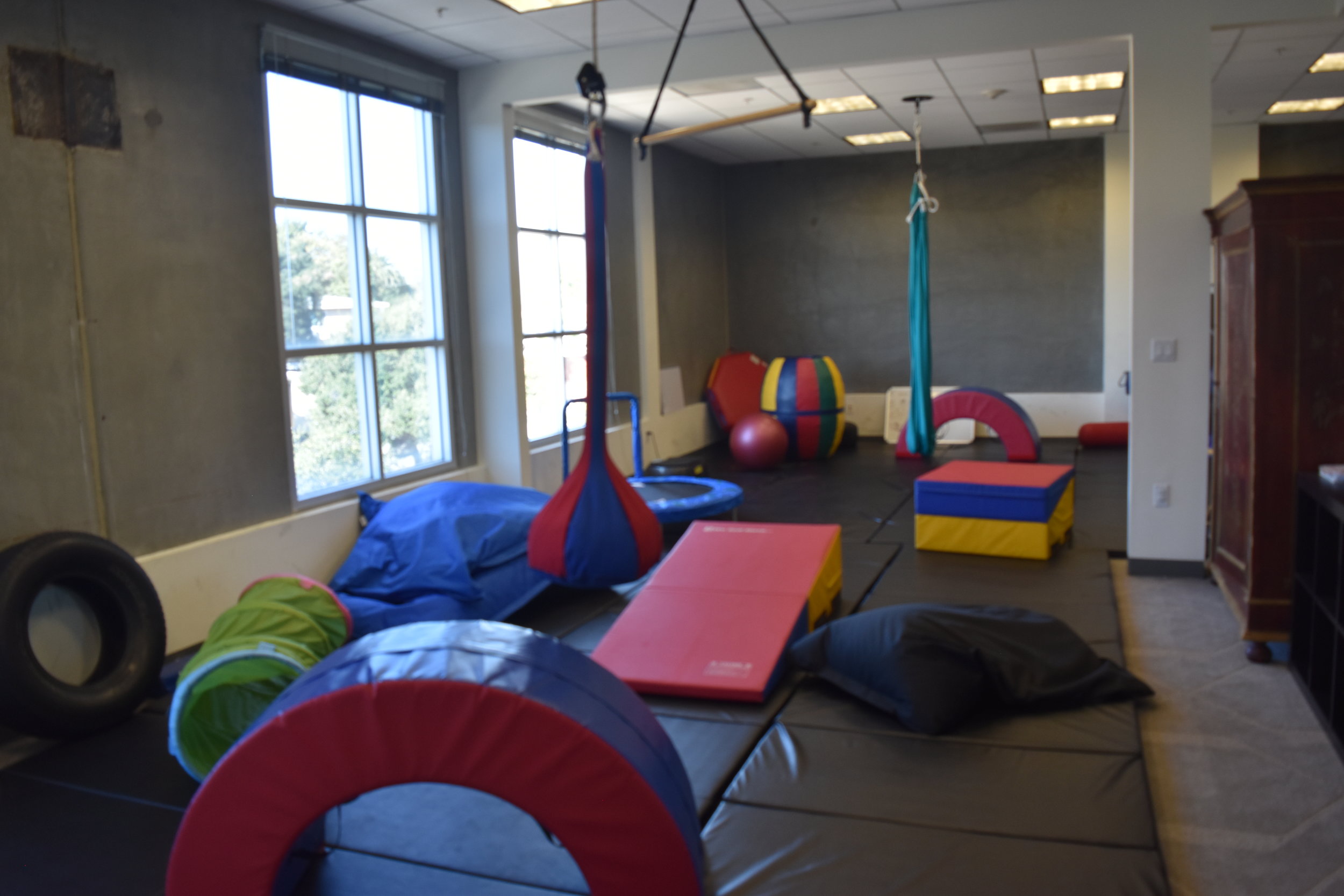 OT Sensory Gym — The Center for Connection Pasadena psychology center