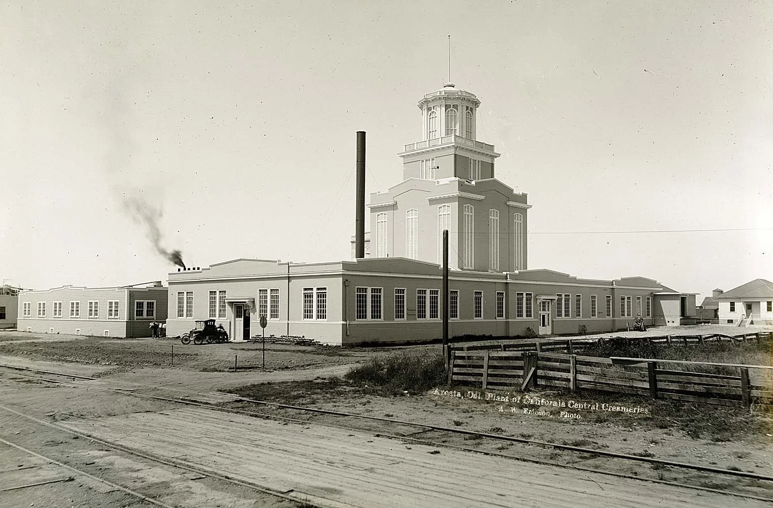 And if you're interested in a little historical context about the Creamery Building:The building was built in 1918. It produced 1,500 pounds per day of Golden State Swiss Cheese, which sold in places as far away as New York State. The building conti…