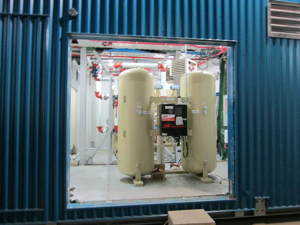 Modularization (compressor room / salle de compresseur)