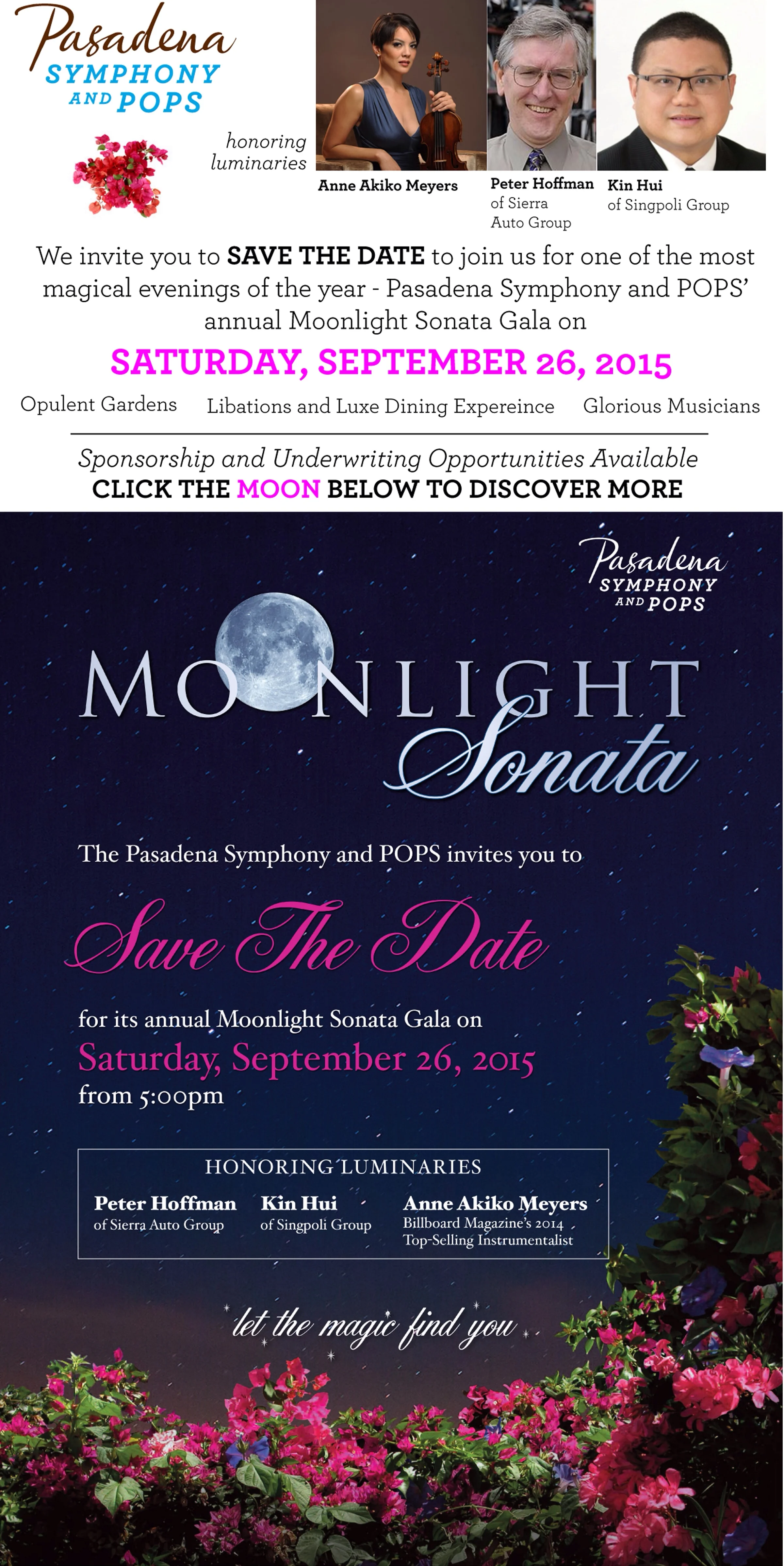 Moonlight Sonata Annual Gala 2015