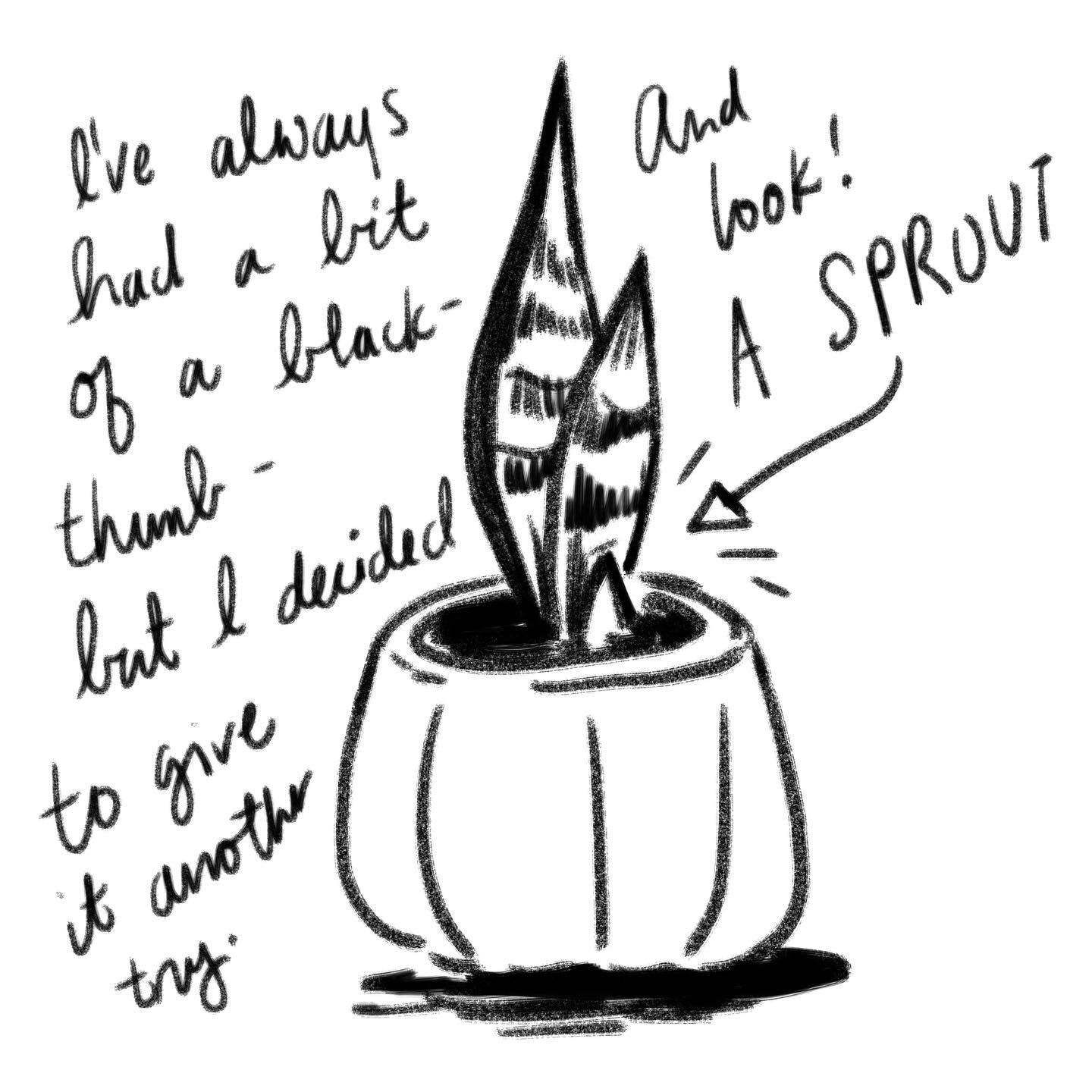 Black thumb. I’ve tried to start raising plants but my nature keeps getting in the way. Have you guys tried any new pandemic hobbies? I hope they’re going better than mine!
.
.
.
#comic #autobiocomics #autobiography #plantmom #plantsofin