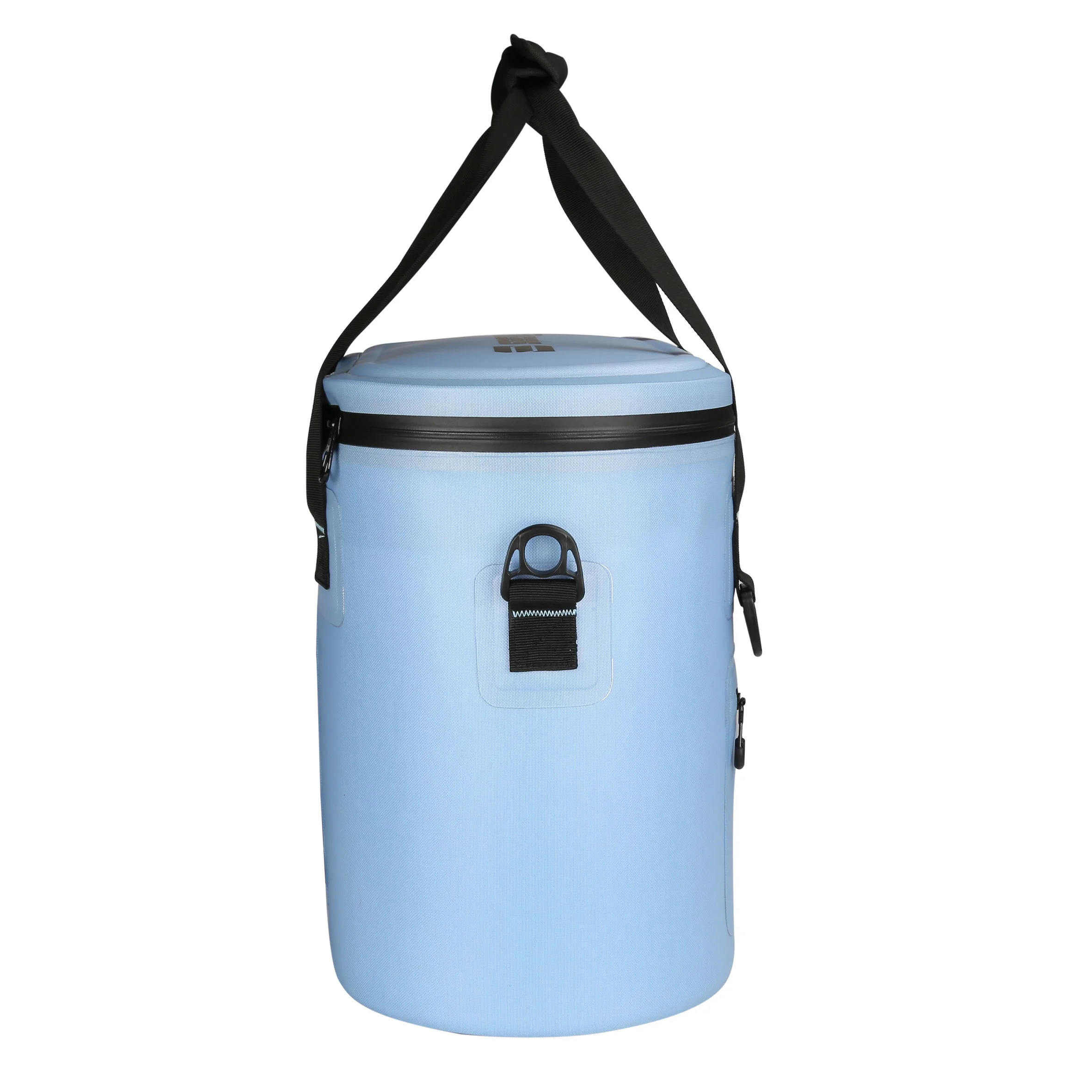 Siberian Coolers New Sidekick Soft Cooler Bag in Caribbean Blue Color side view