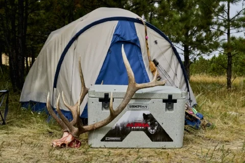 Just got home from my elk hunt. After 14 days and a lot of them 80degrees we still had ice left in the cooler. Great job!!! Neil Jacobson “Bear’s Paw Bows”