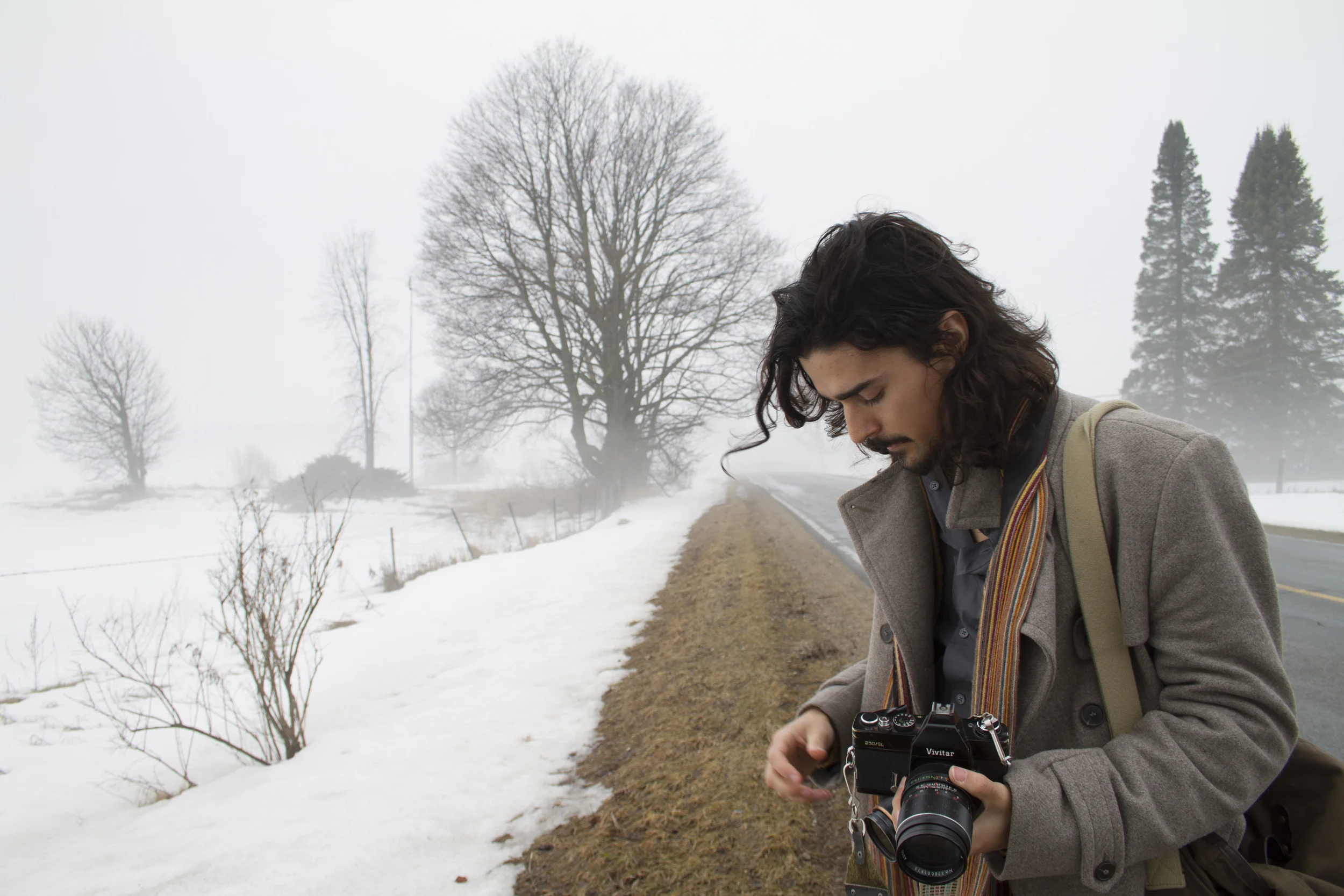 Lost in the morning fog