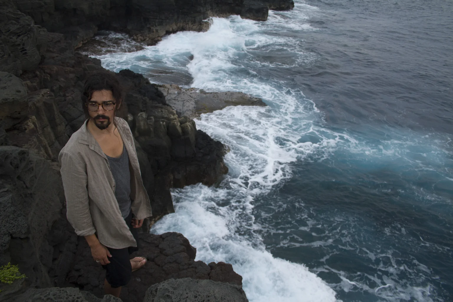 Your eyes shift and your lips quake