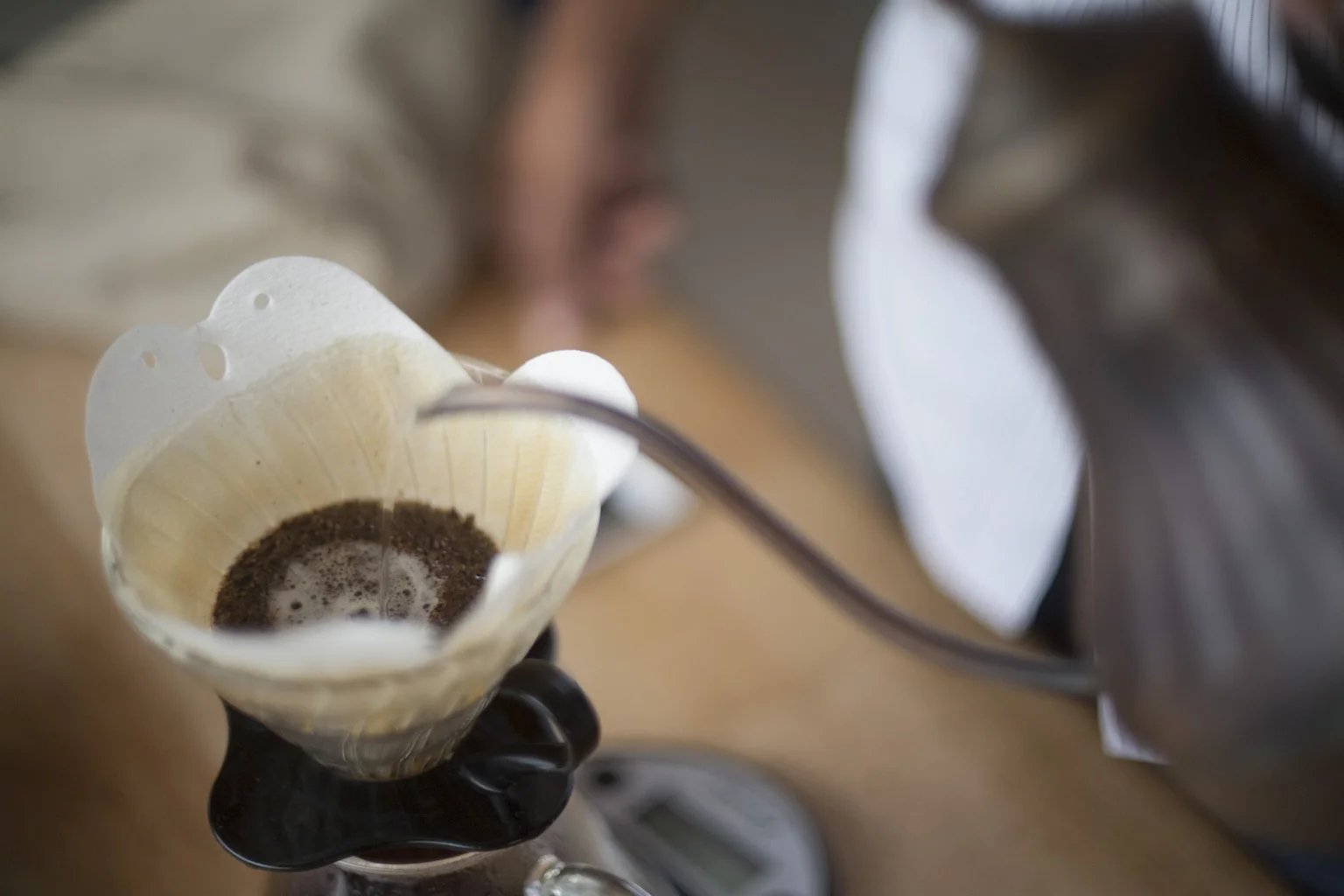 I'll get a coffee and the paper, have my own conversations