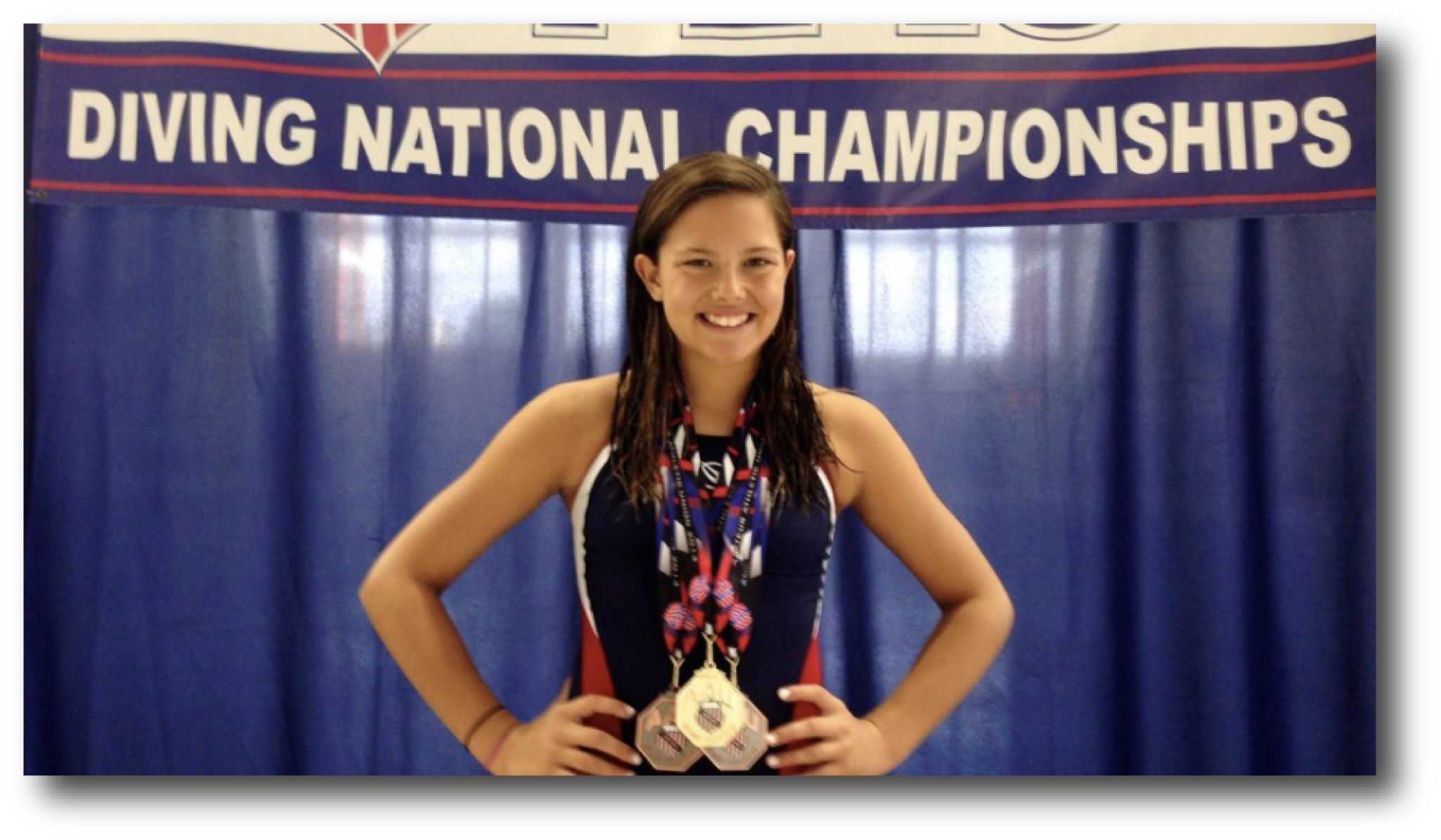 ERIN “KIKI” MURPHY - 3-TIME - AAU NATIONAL DIVING CHAMPION