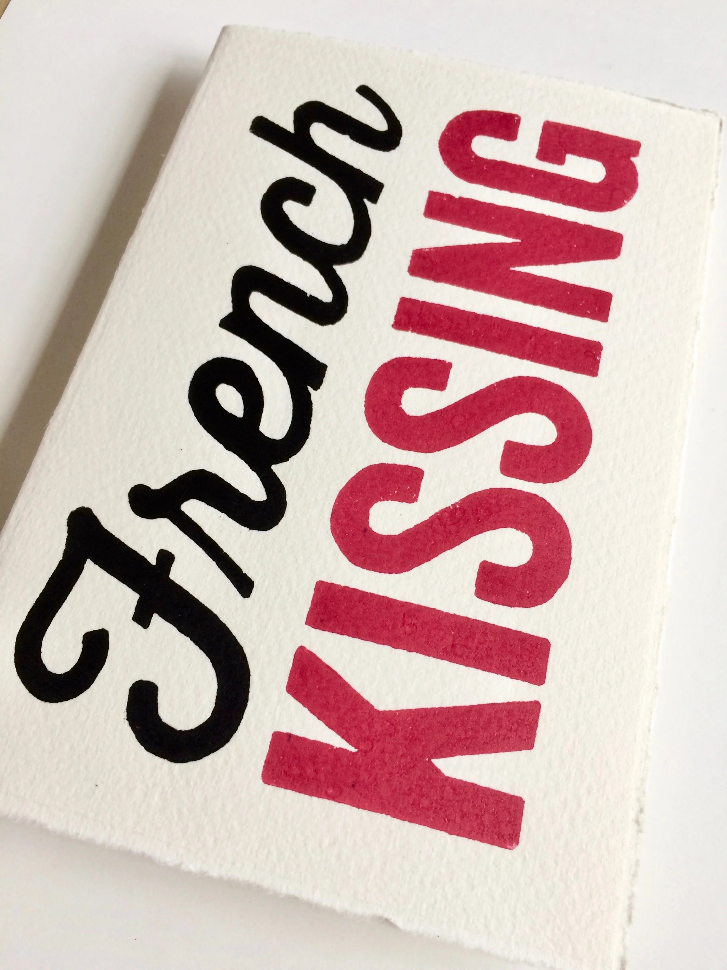 FRENCH KISSING CARD