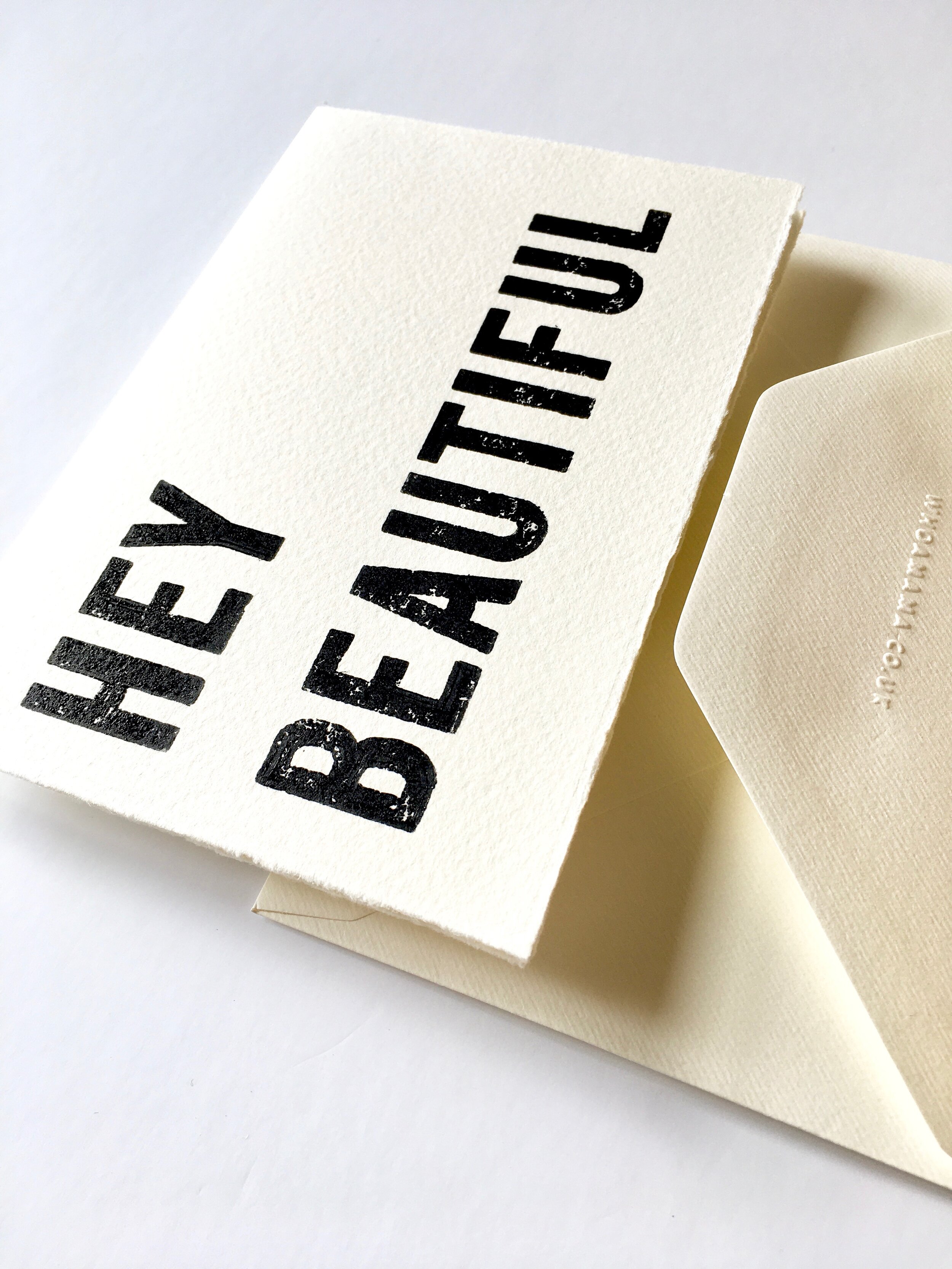 HEY BEAUTIFUL CARD