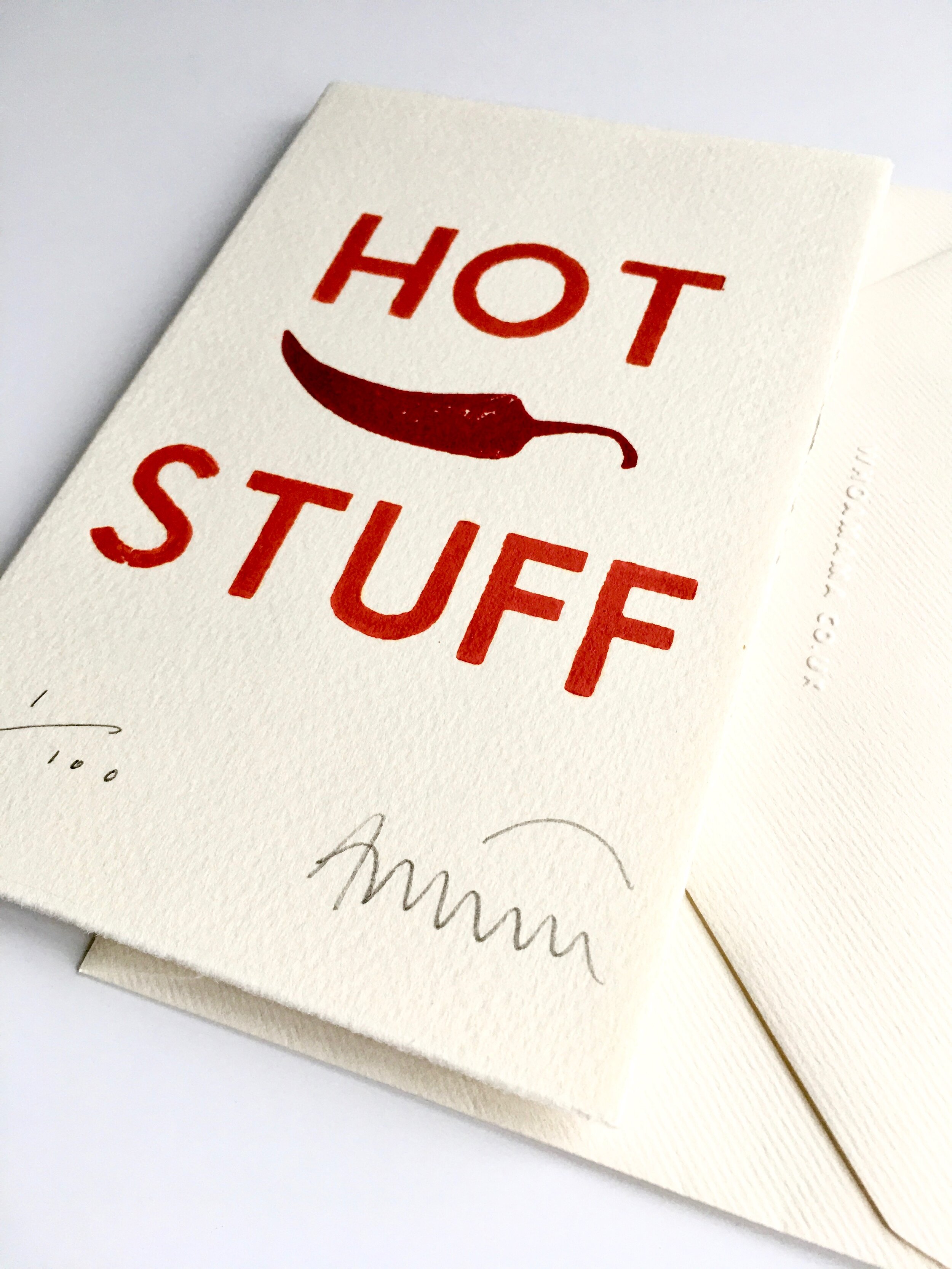 HOT STUFF CARD