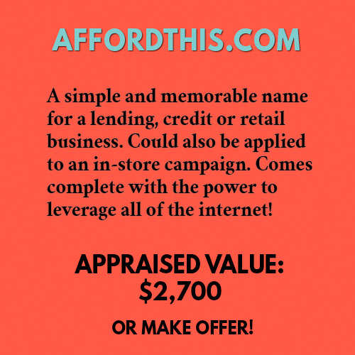 AFFORDTHIS.COM