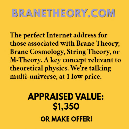 BRANETHEORY.COM