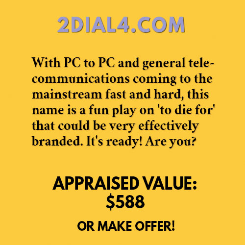 2DIAL4.COM