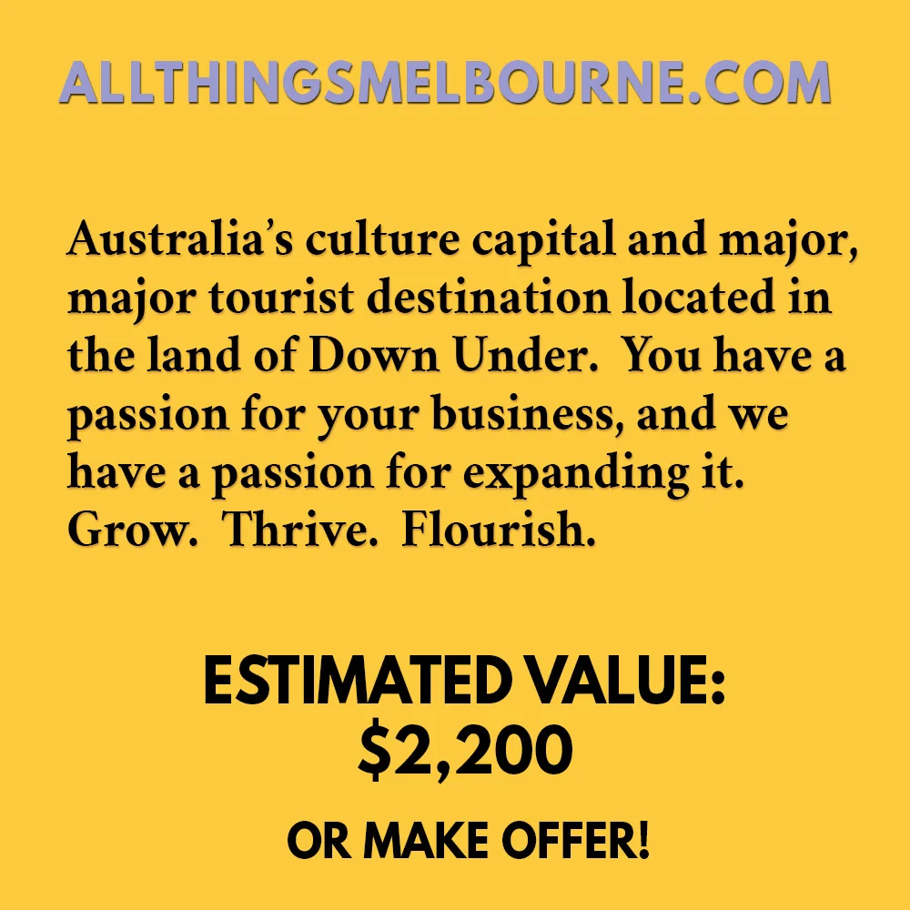 ALLTHINGSMELBOURNE.COM