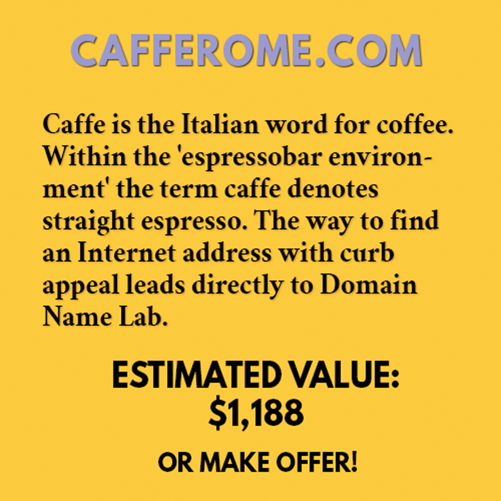 CAFFEROME.COM