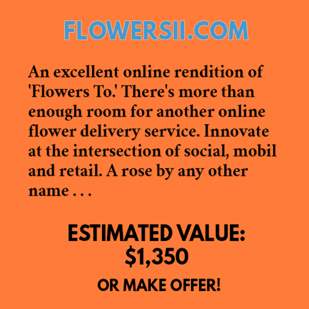 FLOWERSII.COM