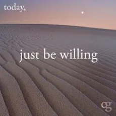 be willing