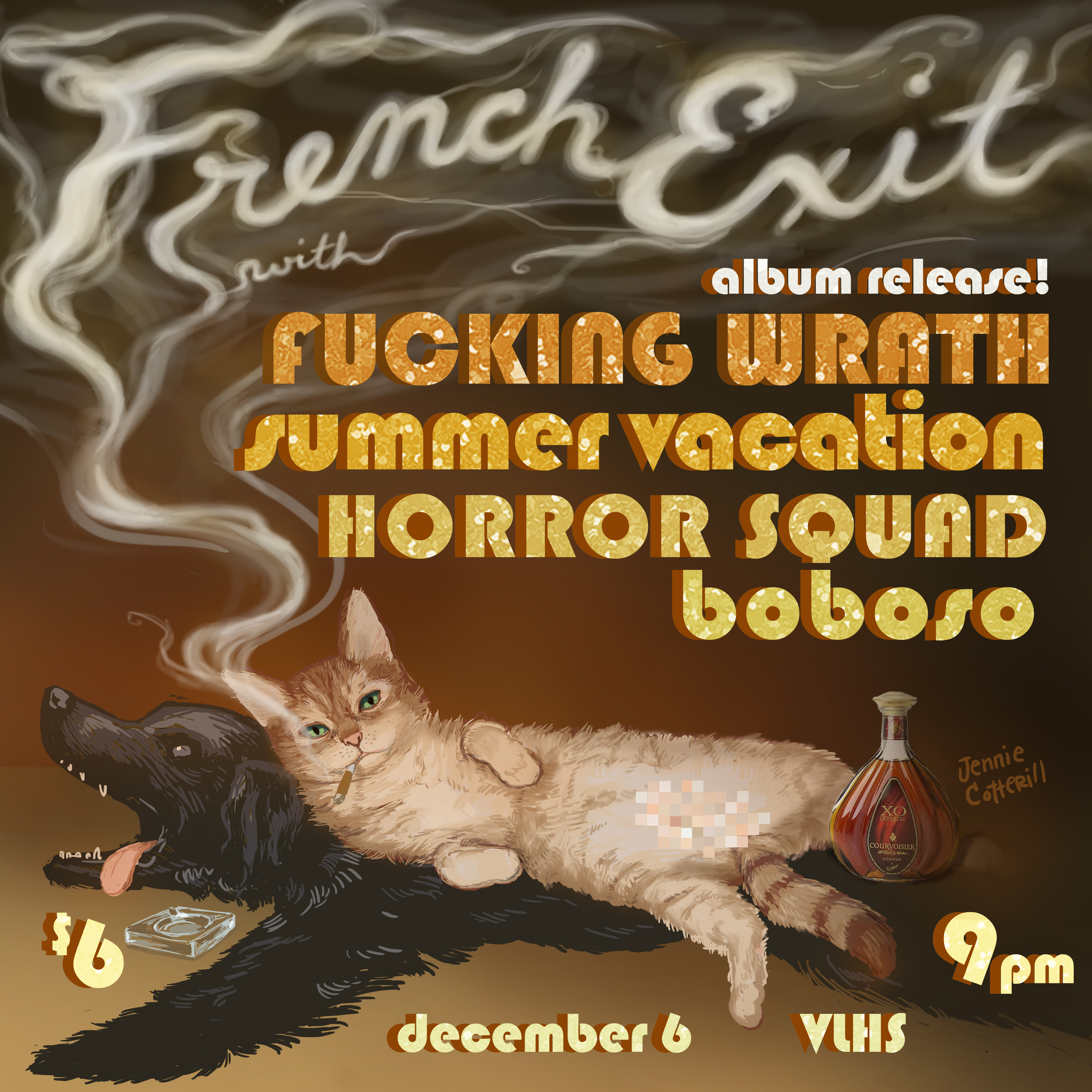 French Exit Record Release poster