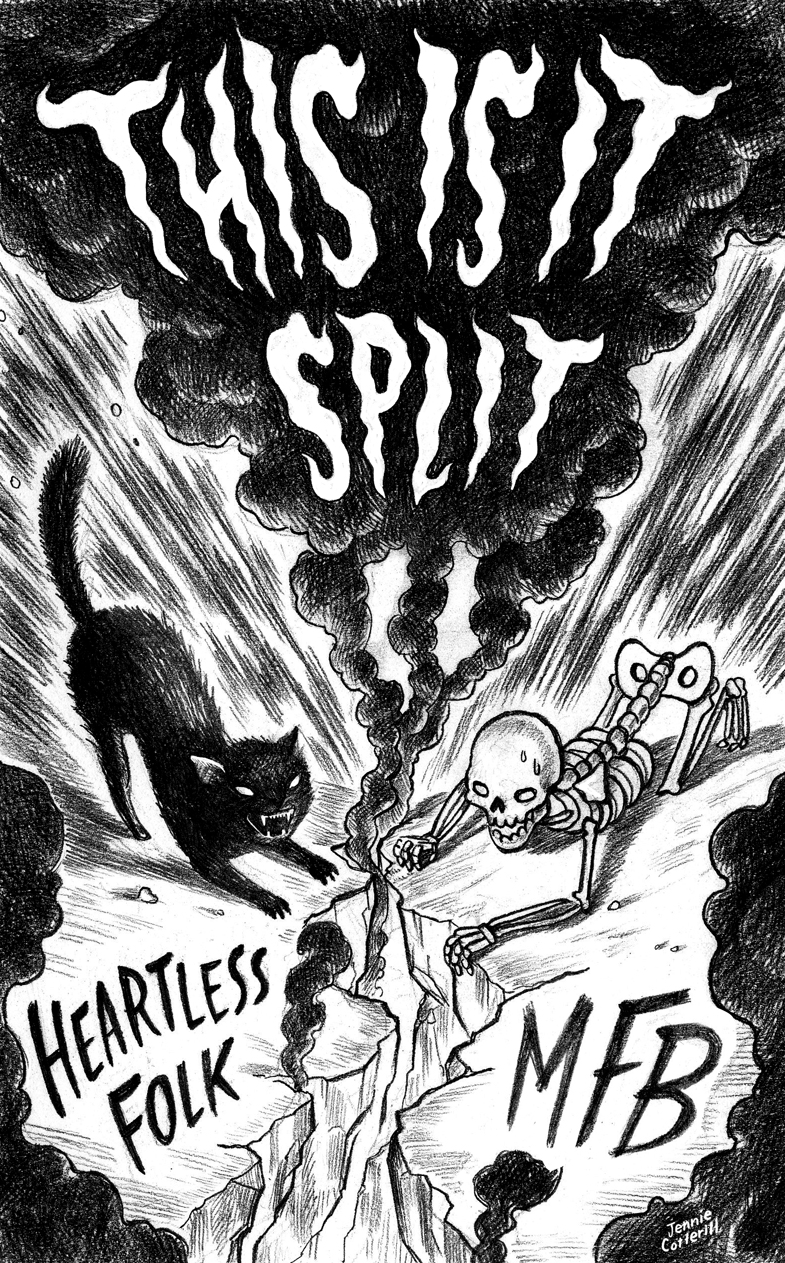 Cover for THIS IS IT SPLIT cassette