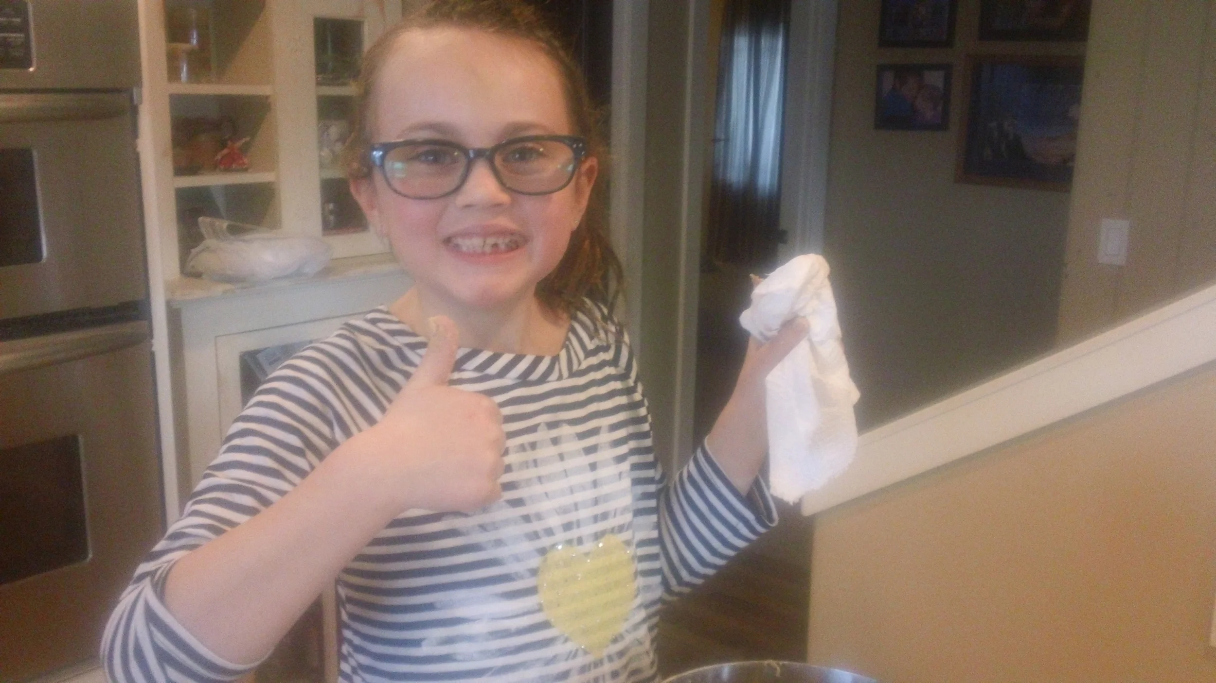 Eleanor gave it a thumbs up!