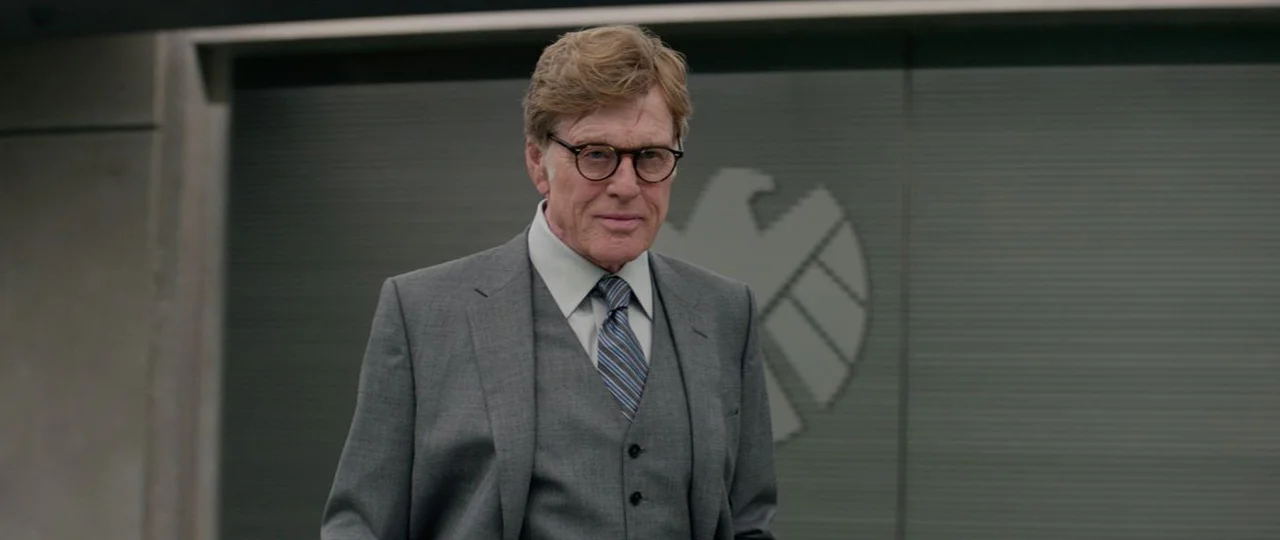 Robert Redford in Captain America: The Winter Soldier (2014).