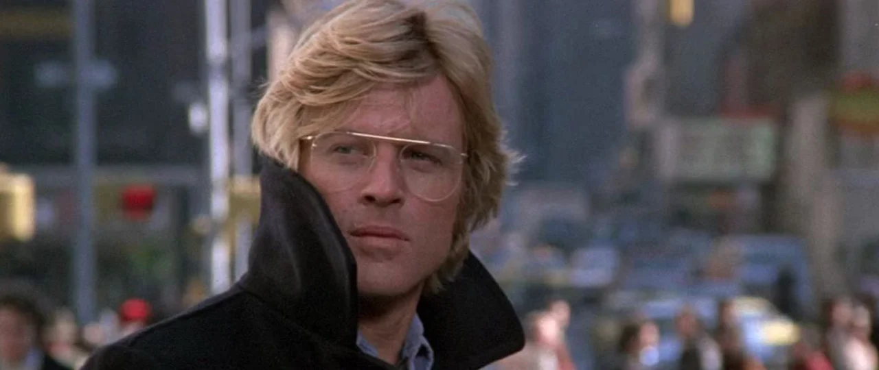 Robert Redford in 3 Days of the Condor (1975).