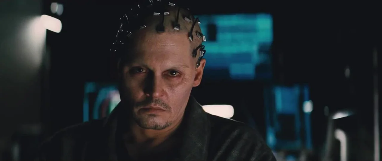 Johnny Depp in Transcendence (2014)