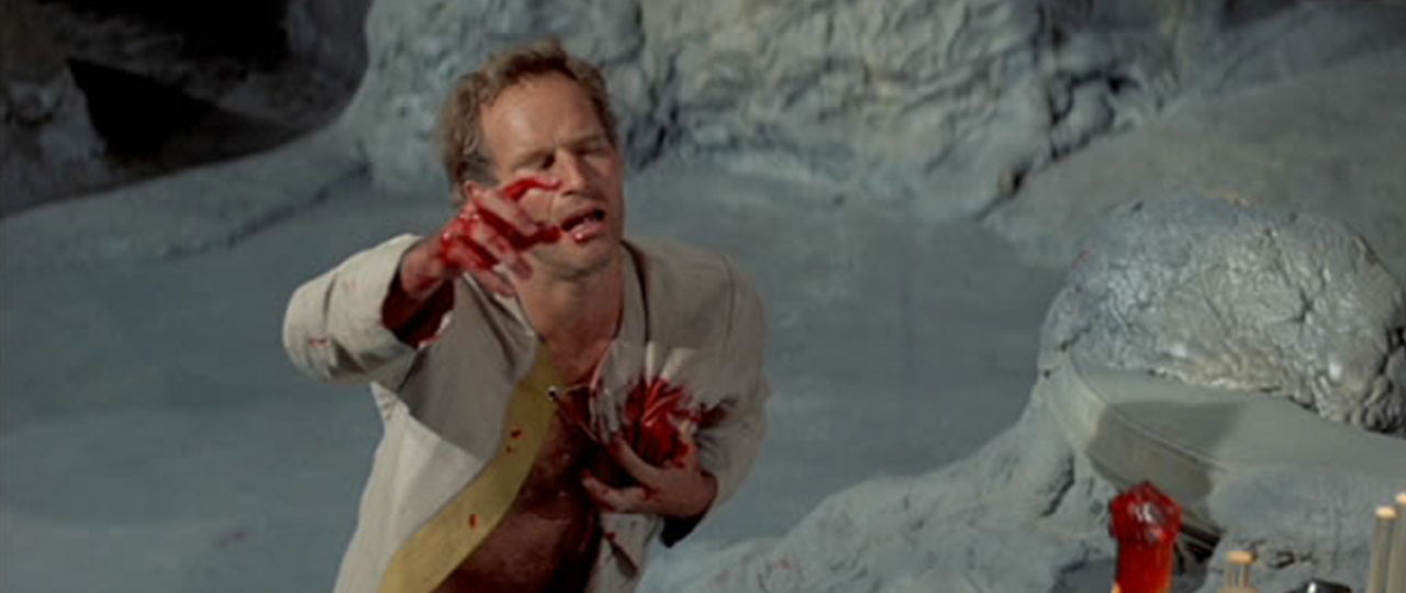 “You…I mean I’m a maniac! I blew it up!”